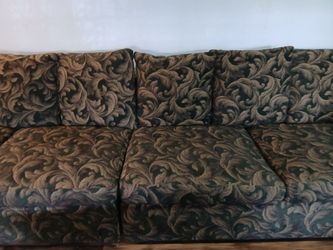 Free Couch With Fold Out Bed( 2 )Pieces