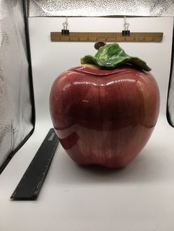 💥40% OFF💥 Vintage 1960’s   Ceramic Apple 🍎 From Grandma’s House 🍎