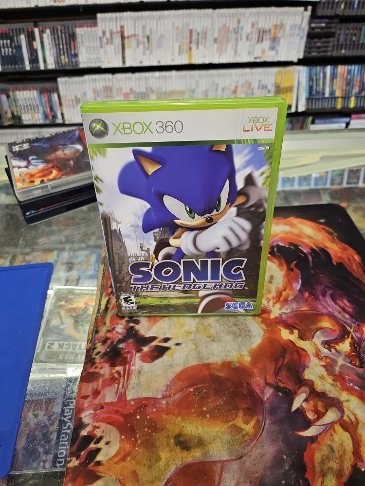 Sonic the Hedgehog (Microsoft Xbox 360, 2006) Tested & Working