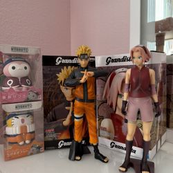 Jumbo Anime Naruto Figure Set