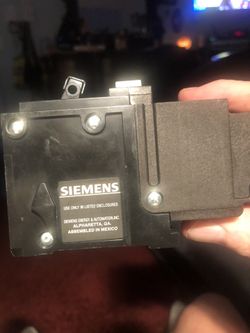 60amp GFI Hot Tub Breaker Siemens