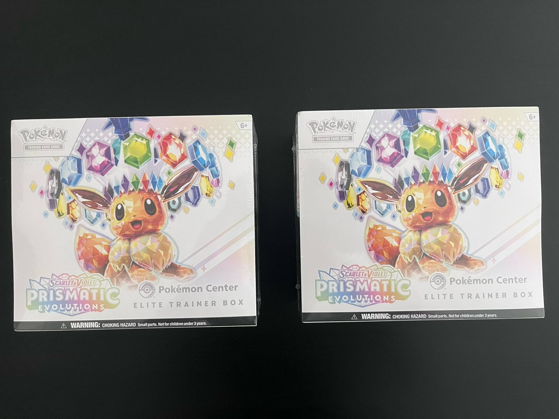 Pokémon Center Exclusive Prismatic Evolutions Elite Trainer Box