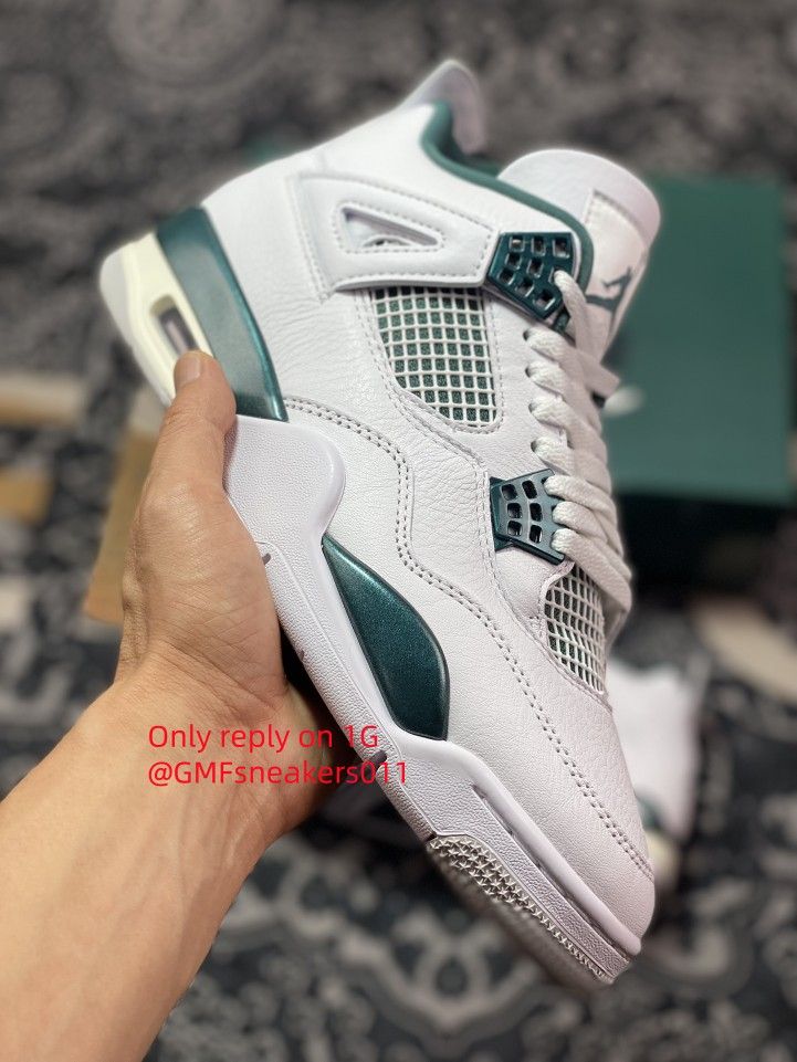 Air Jordan 4 Retro 'Oxidized Green'