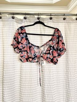 Floral Crop Top