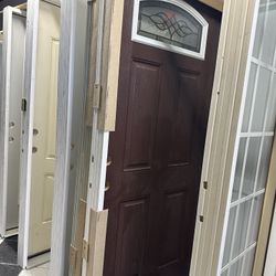 Exterior door 36x80 Prehung Left Hand