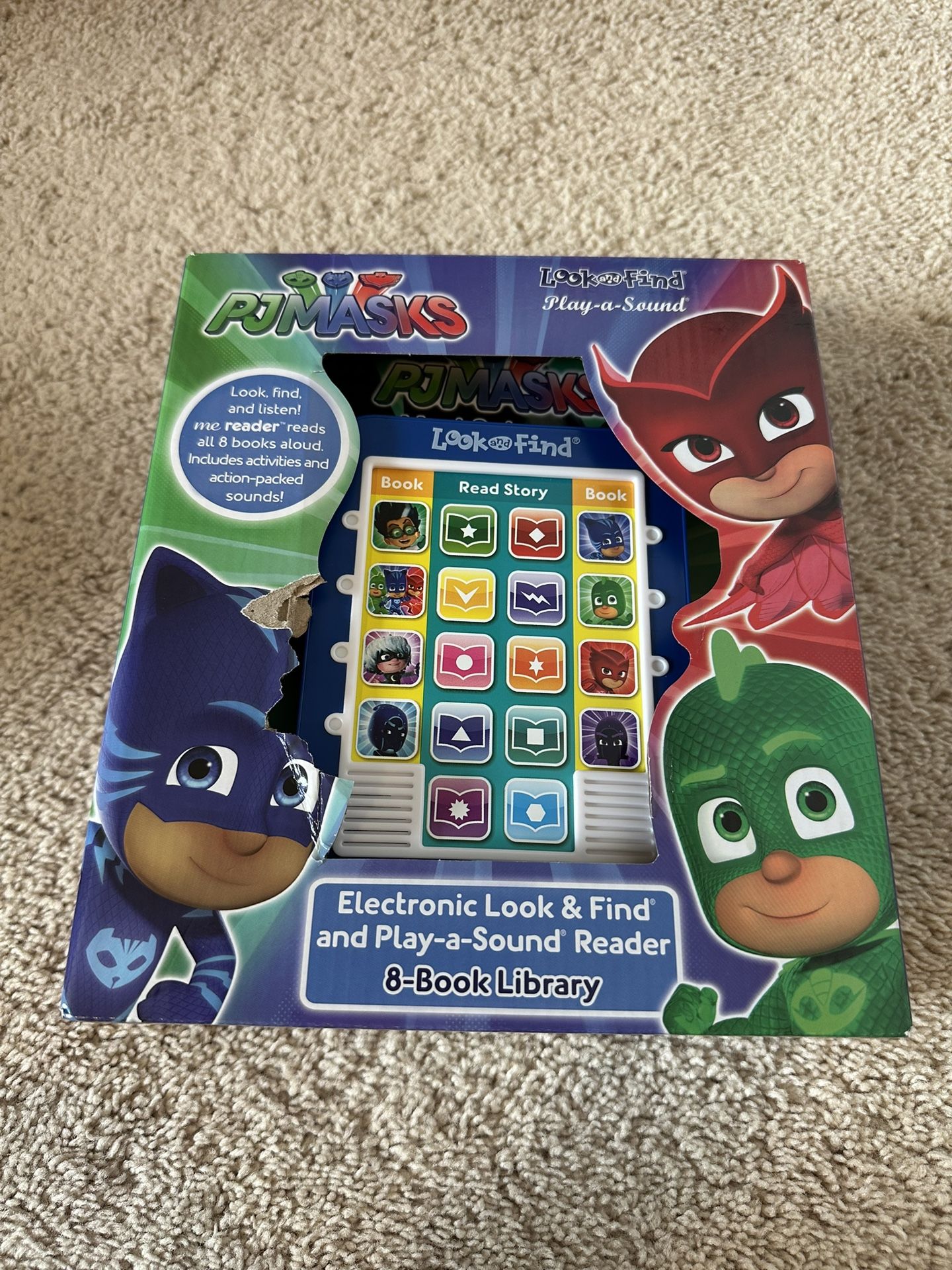 PJ Mask Books And Reader