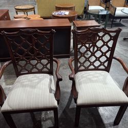 Qty 2 Dining Chairs (GREAT CONDITION)