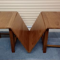 1950 Bruno Mathesson Style Expandable Table 