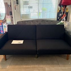 NEW Black Futon
