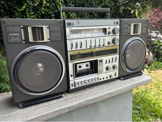 Non working boombox stereo cassette ghetto blaster radio