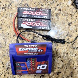 Traxxas Batteries And Fast Charger