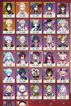 Genshin impact account for sale