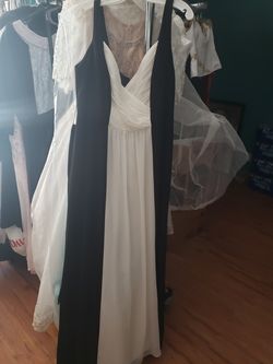 Vera Wang WHITE evening wear
