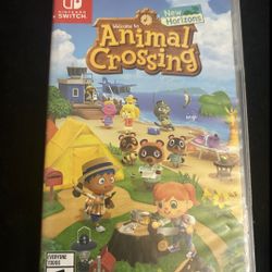 Switch Animal Crossing New Horizons 