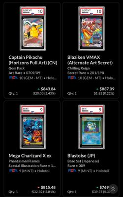Pokemon Slabs