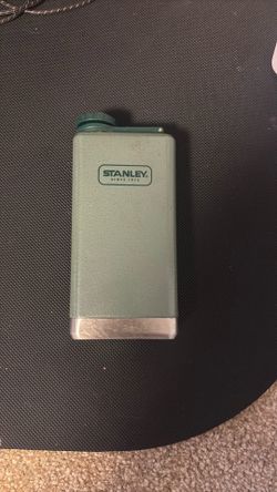 Vintage Green Stanley Flask