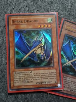 Yugioh Spear dragon Holo