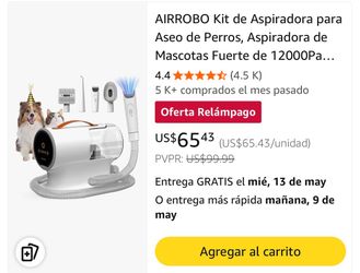 AIRROBO Aspiradoras para mascotas