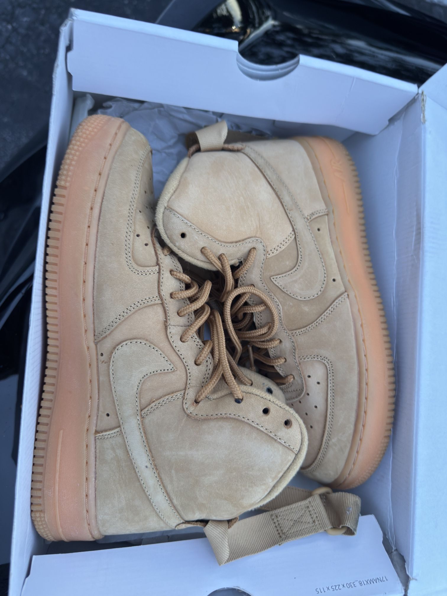 Beige AF1 Highs