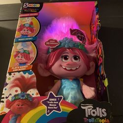 Trolls Talking Doll Girls Toy 