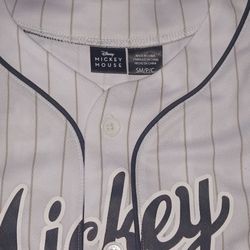 Mickey Baseball Jersey T Shirt |  Kids Small