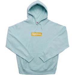 Supreme Box Logo Hoodie in Ice Blue (FW17) Extra Large XL