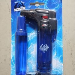 Special Blue Mini Torch Lighters 