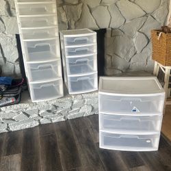 3 Storage Bin/Organizers