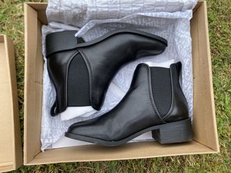 STEVE MADDEN Dares Boot Black Leather 