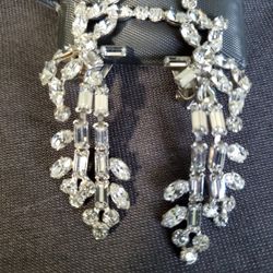 Fancy Rhinestone Earrings