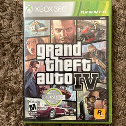 Grand Theft Auto IV Xbox 360 Game Disc