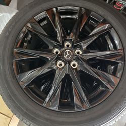 Factory 19" Mazda CX Black Wheels Rims Tires OEM 