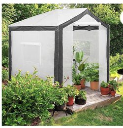 Walk In Green House 8x8