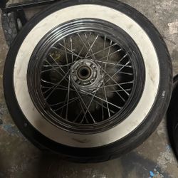 16 × 3 Harley-Davidson Smooth Rim Dual Disc Front Wheel