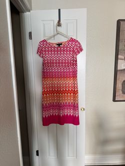Women's Chevron Print Shift Dress