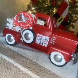 Christmas Decoration/gift Truck With Cookies