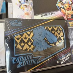 Crown Zenith Pokemon Center Etb 