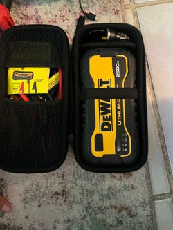 Dewalt jumpstart  2500 ah