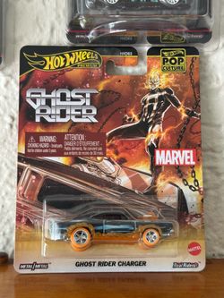 Hot Wheels Premium Pop Culture Ghost Rider Charger