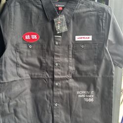 Black Airwalk work shirts