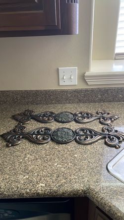 Decorative Metal Wall Art Panels – Set of 2