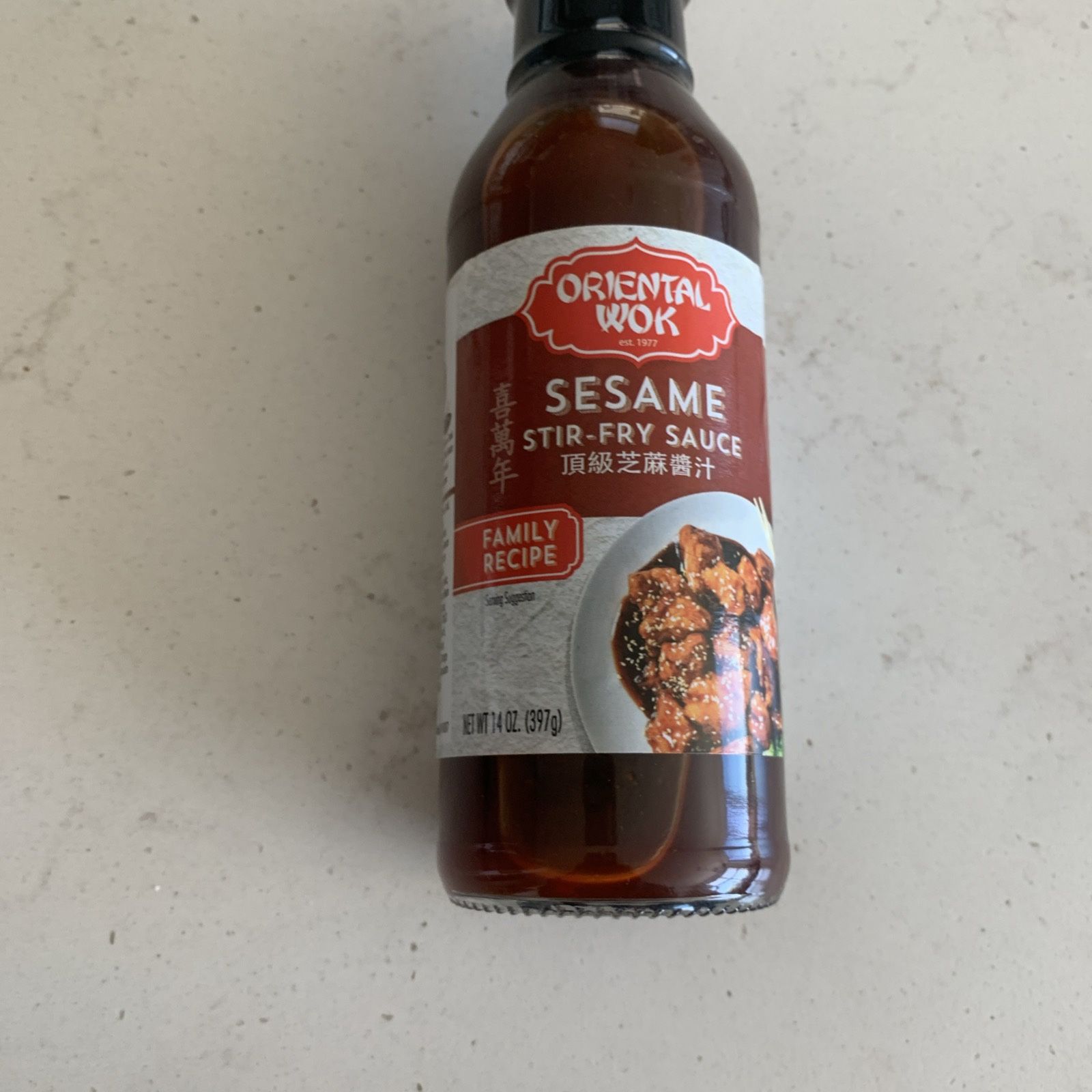 ORIENTAL WOK SESAME STIR-FRY SAUCE