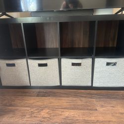 Tv Stand & Baskets