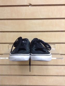 Vans youth sz 4 black sneakers