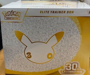 Pokemon Elite Trainer Box 30th Celebration