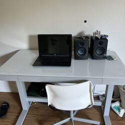 Sit-Stand Computer desk w/ Chair