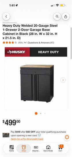 Husky heavy duty tool box