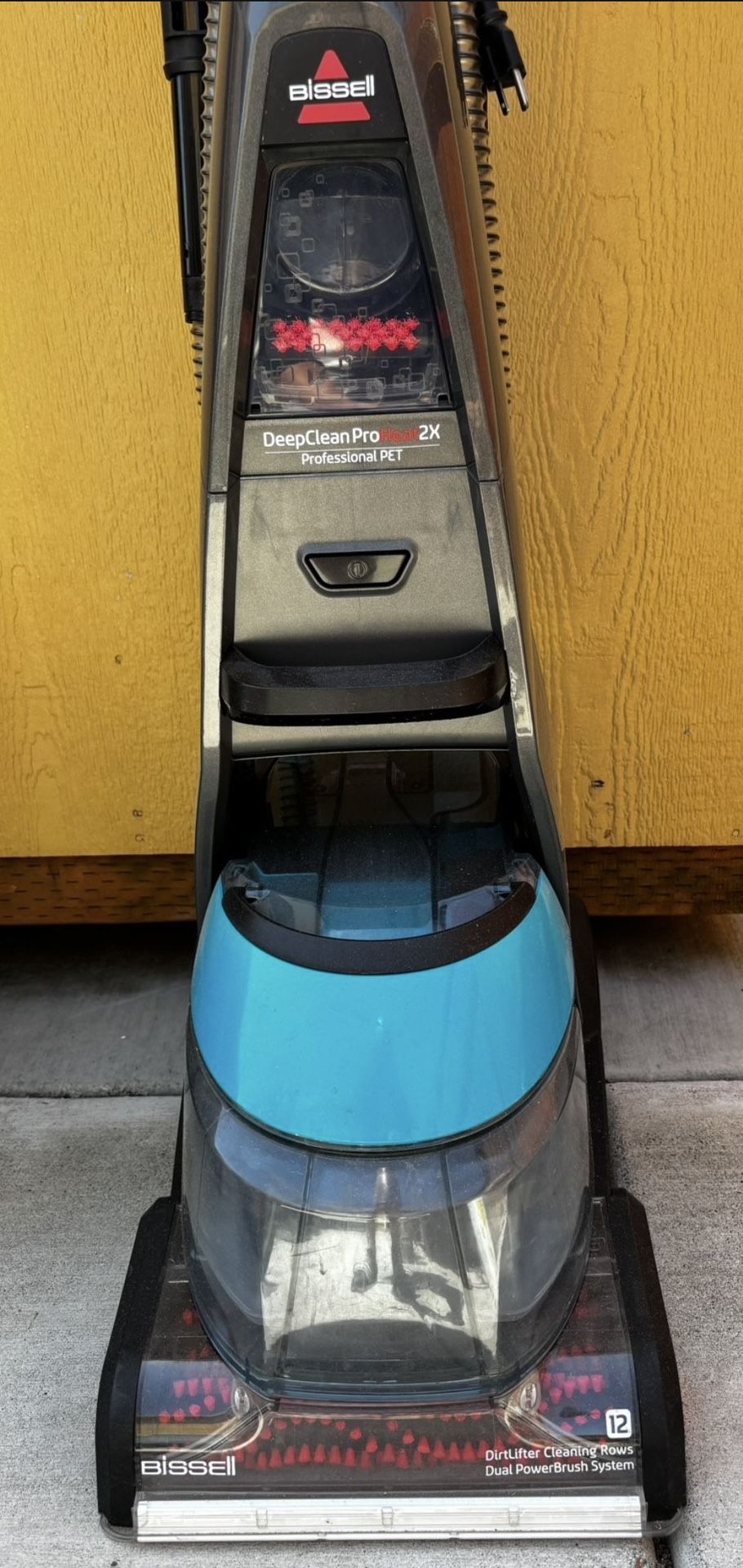 BISSELL DEEP CLEAN PRO HEAT2X PROFESSIONAL PET STEAM CLEANER