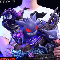 Pokemon Resin Statue Gengar Lights Up
