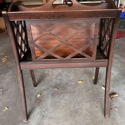 Vintage Magazine Rack
